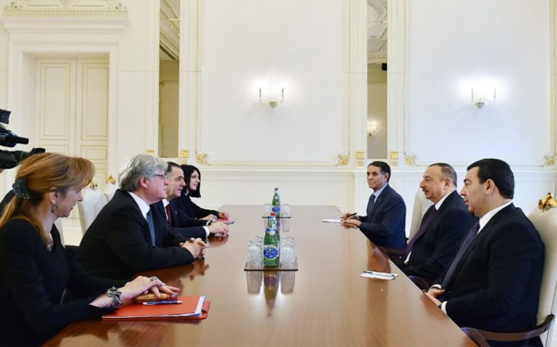 Prezident AŞPA həmməruzəçilərini qəbul etdi