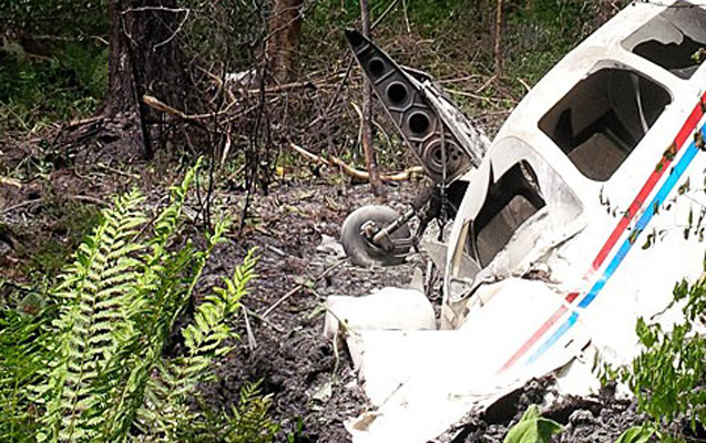 Dünyanın ən kasıb ölkəsində təyyarə düşdü - 1 milyonluq qızıl daşıyırmış