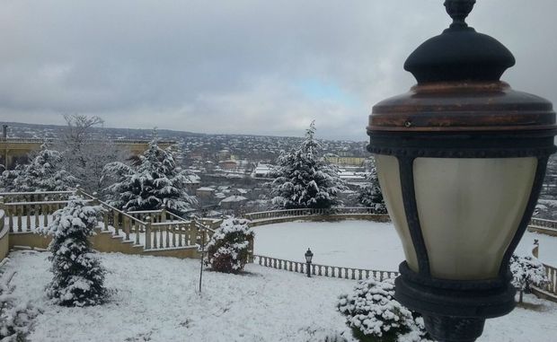 Qusar “ağ örpəyə” bürünüb – FOTOREPORTAJ