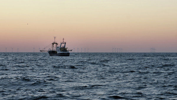 Şimal dənizində yük gəmisi batıb