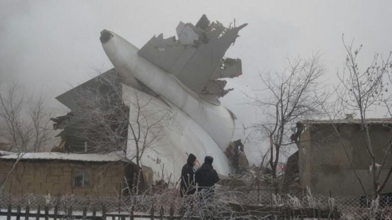 Qəzaya uğrayan Türkiyə təyyarəsinin görüntüləri yayıldı - VİDEO+FOTOLAR