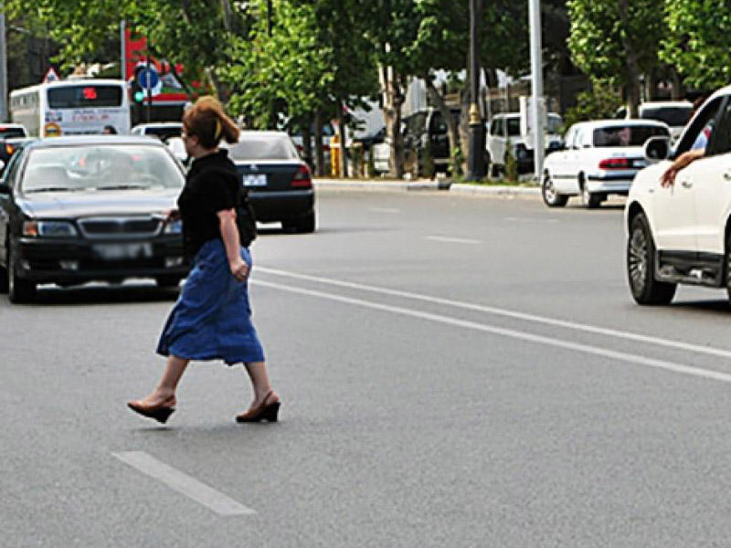 Yol polisindən piyadalara qarşı sərt addım - Əmlaka həbs qoyulacaq