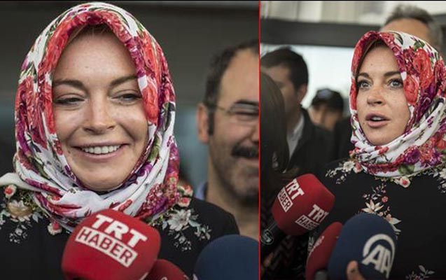 Lindsey Lohan İslam dinini qəbul edib? - Foto