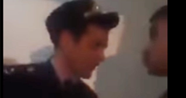 Vətəndaşa söyüş söyən yol polisi: 