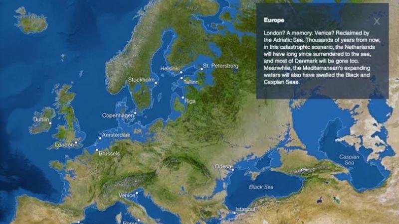 Dəhşətli proqnoz reallaşır: Bakı su altında qalacaq, Xəzər dənizi...