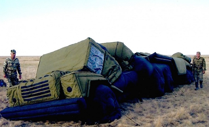 Ermənistan ordusu `maketlərə` möhtac qalıb - FOTOLAR