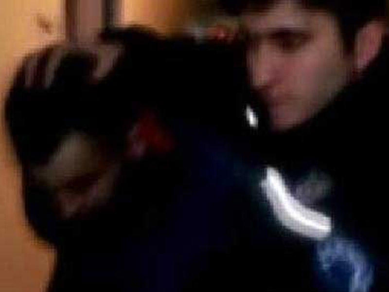 Həbsxanadan qaçan məhkum binanın damında tutuldu - VİDEO