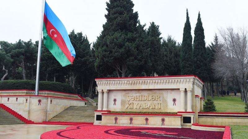 Şəhidlər Xiyabanını ziyarət etmiş dünya liderləri - FOTOLAR