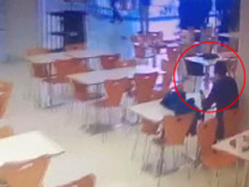 Hər kəs qaçarkən, o, yerindən də tərpənmədi - VİDEO