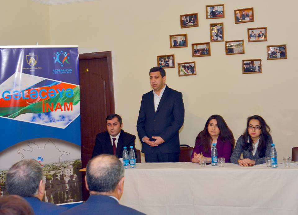 “Gələcəyə İnam “layihəsi çərçivəsində üçüncü tədbir keçirilmişdir.