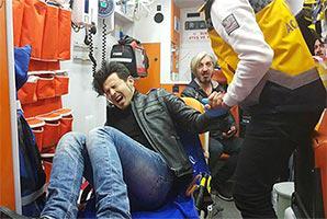 Rəssamı parkda güllələdilər - FOTOLAR