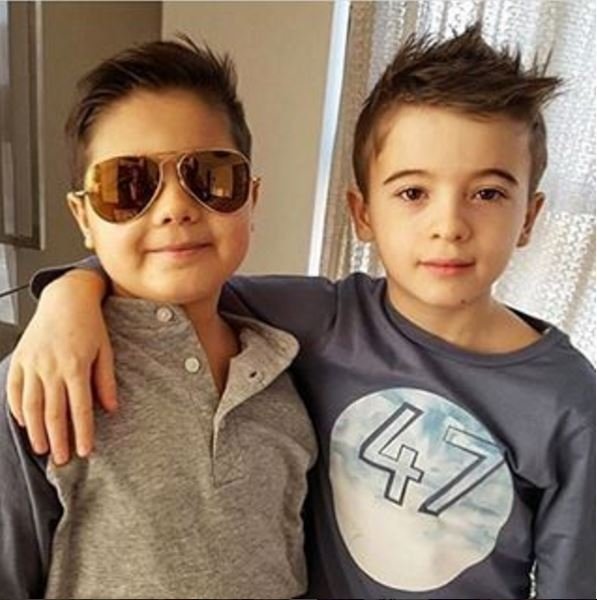 Prezidentin nəvələrindən yeni FOTOLAR