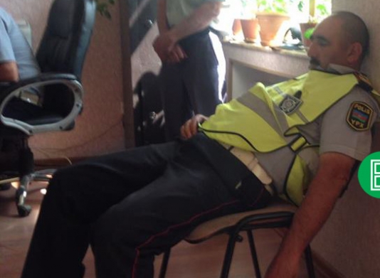 “1100 manat ver...” - İçkili yol polisinin özbaşınalıqları - FOTO-VİDEO