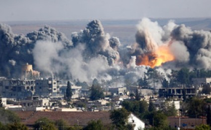 Rusiya və Türkiyə Suriyada İŞİD-in mövqelərinə zərbələr endirib