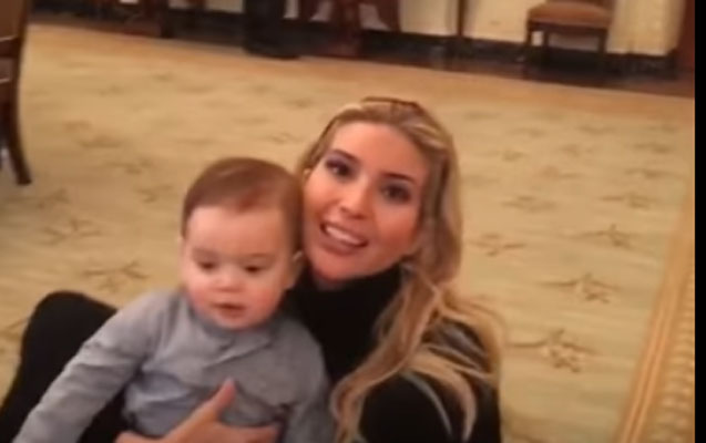 Ağ Evdən ilk videonu İvanka paylaşdı