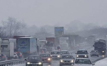 Bakıda tıxac yaranıb