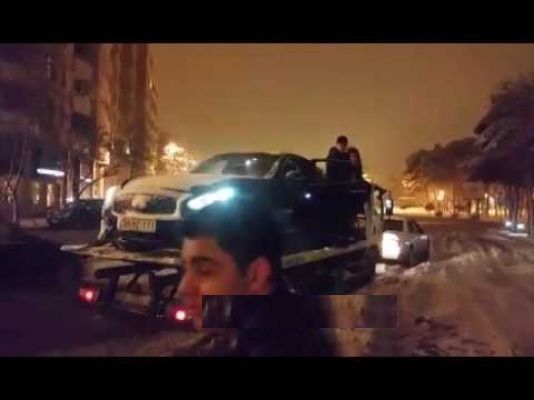 Bakıda təcrübəsiz sürücü görün nələr etdi – VİDEO