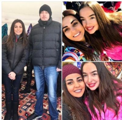 Gülay Zeynallı prezidentin ailəsi ilə FOTOLAR