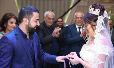 Azərbaycanlı aparıcı evləndi FOTOLAR