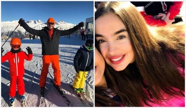 Leyla və Emin uşaqları ilə İsveçrədə – FOTO + VİDEO