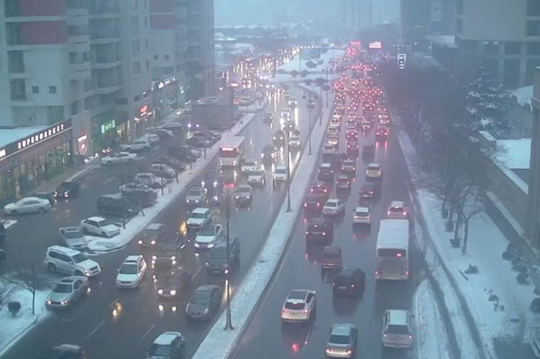 Bakının bu yollarında ehtiyatlı olun — XƏBƏRDARLIQ