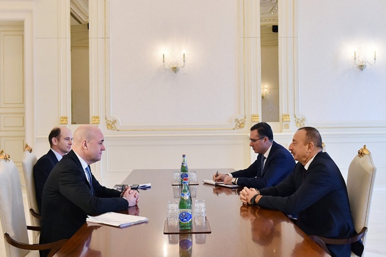 Prezident Frederik Reynfeldti qəbul edib — YENİLƏNİB