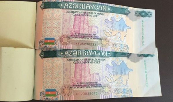 Özəlləşdirmə çekləri yenidən gündəmdə