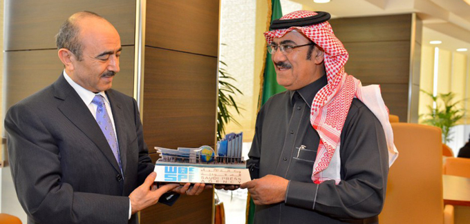 Əli Həsənov Səudiyyə Ərəbistanının SPA agentliyində olub