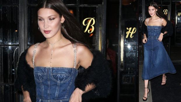 Model geyimi ilə yenə təəccübləndirdi - fotolar