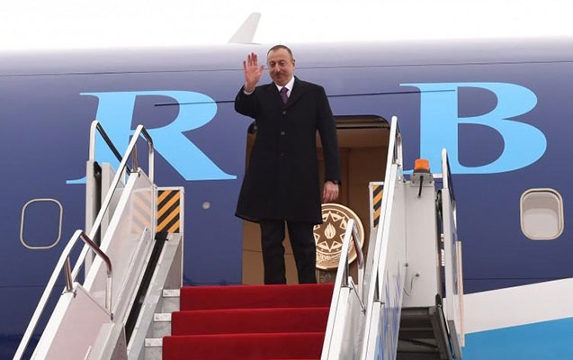 Prezident Belçikaya getdi