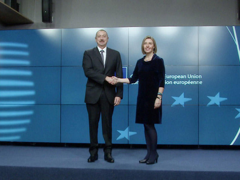 İlham Əliyev Avropa Komissiyasının vitse-prezidenti ilə görüşüb