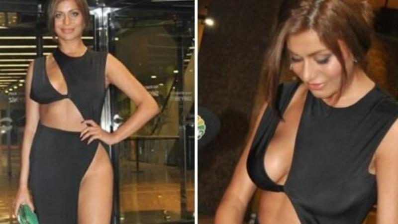 Türkiyəli model dekoltesi ilə Hülya Avşara meydan oxudu – FOTOLAR