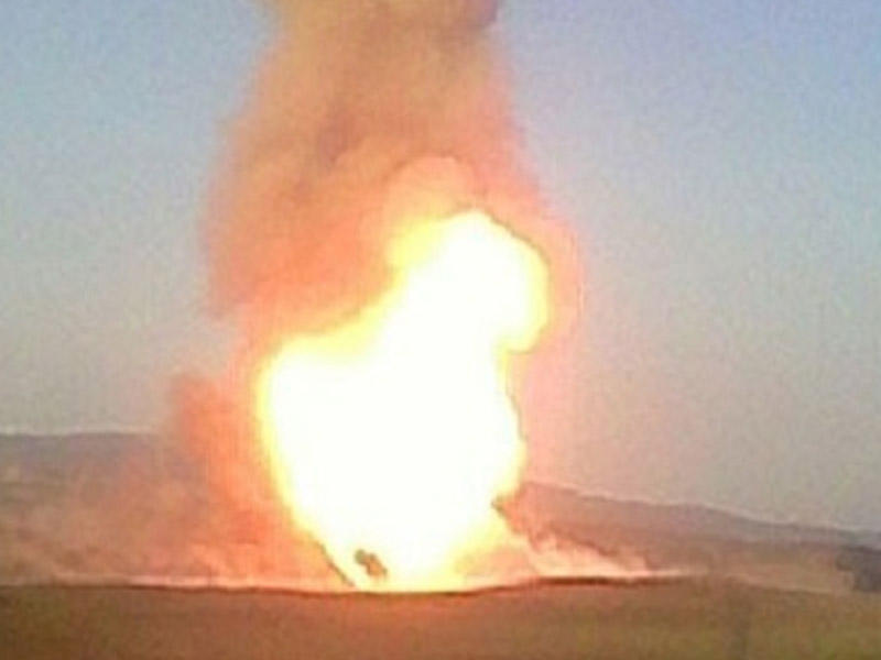 Qaz kəməri PARTLADI: ölənlər var