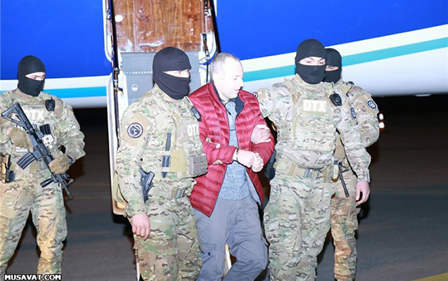 Lapşin Bakıya ekstradisiya edildi - Fotolar+VIDEO