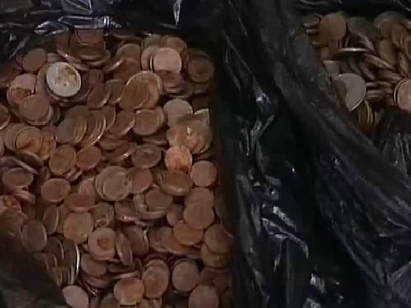 Zibillikdən 120 kq pul tapıldı - AZƏRBAYCANDA