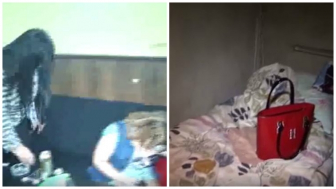 Bakıda hamama qəfil basqın: Qızlar kameraya düşdülər (VİDEO)