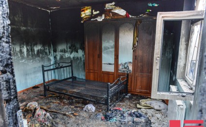 Bakıda yanğın olub – xəsarət alan var