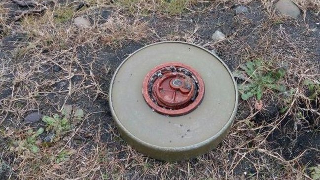 Lənkəranda mina tapıldı - FOTO