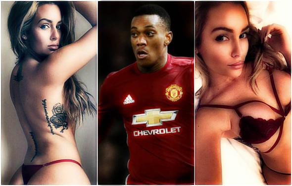Məşhur futbolçunun sevgilisi bu fotolarla pul qazanır