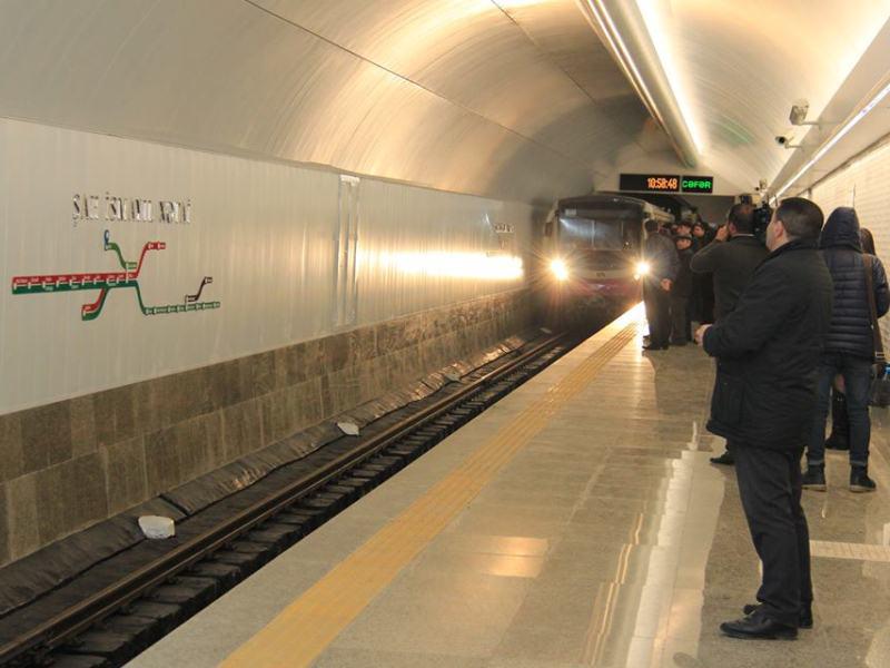 Bakı Metropolitenində növbəti yeniliklər - FOTOLAR