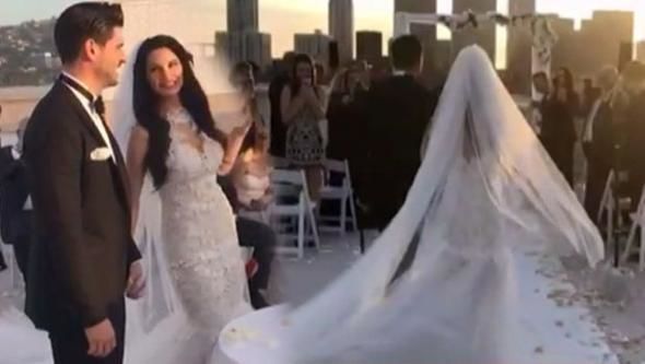 Dünyanın ən yaraşıqlı modeli ilə ən gözəl qızı evləndi – FOTOLAR