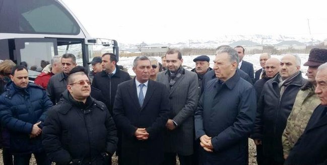 Səfirlər və beynəlxalq təşkilatların rəhbərləri Cocuq Mərcanlıda - FOTOLAR