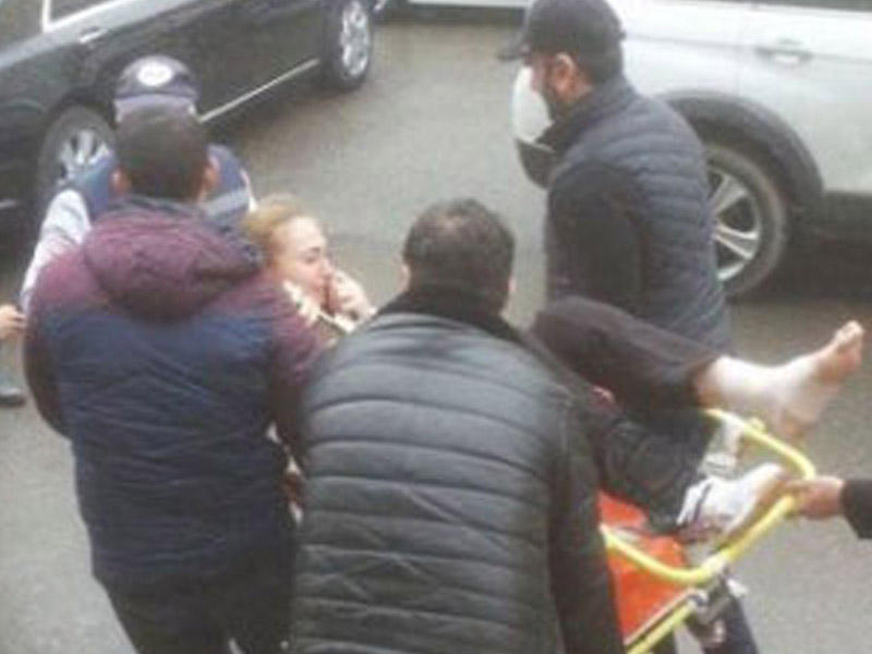 Azərbaycan yığmasının üzvü xəsarət aldı, həkim tapılmadı - FOTOLAR