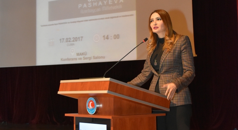 Millət vəkili Xocalı soyqırımı ilə bağlı dünyaya səsləndi - Muğla Universitetində