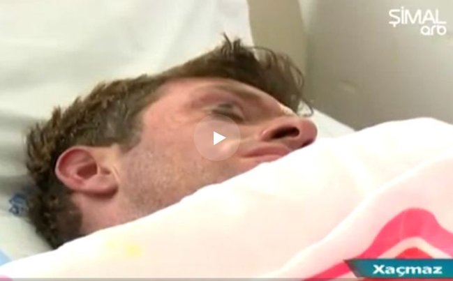 Xaçmazda DƏHŞƏT: Ata uşaqlarına görə özünü oda atdı - VİDEO