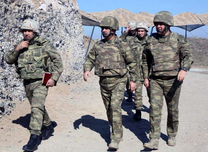 Ermənilər artilleriya sistemini və iriçaplı texnikanı ön xəttə yığır - Nazirlikdən açıqlama (FOTOLAR)