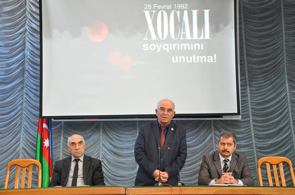 MDU-da Xocalı soyqırımının 25-ci ildönümünə  həsr olunmuş elmi-nəzəri konfrans