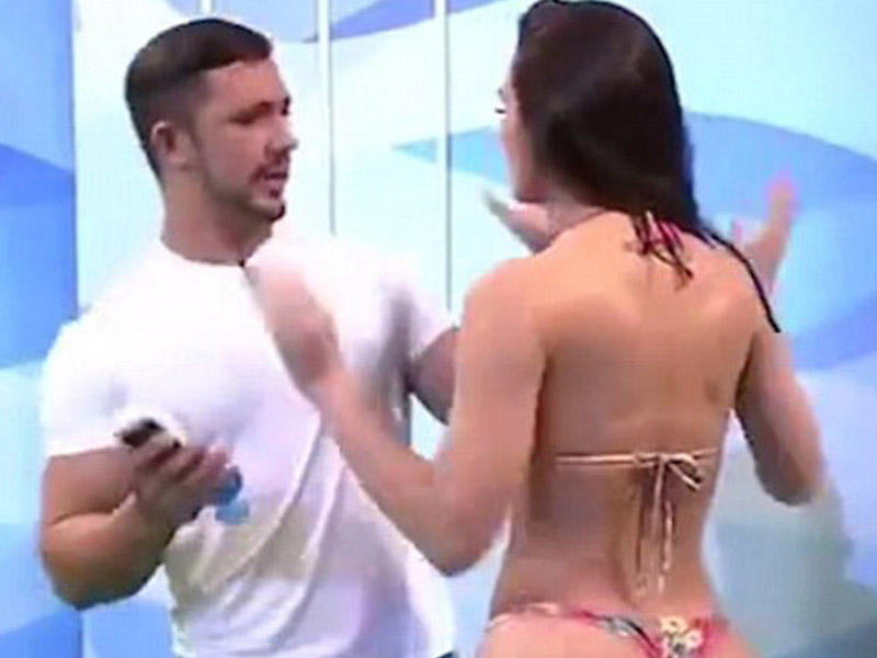 Canlı yayımda biabırçılıq: 