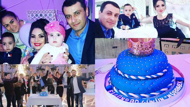 Sevda oğluna belə təbrik etdi - FOTOLAR