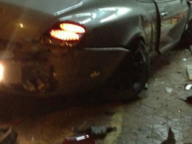 Bakıda qəzaya düşən 400 minlik avtomobil kimindir? - AD AÇIQLANDI